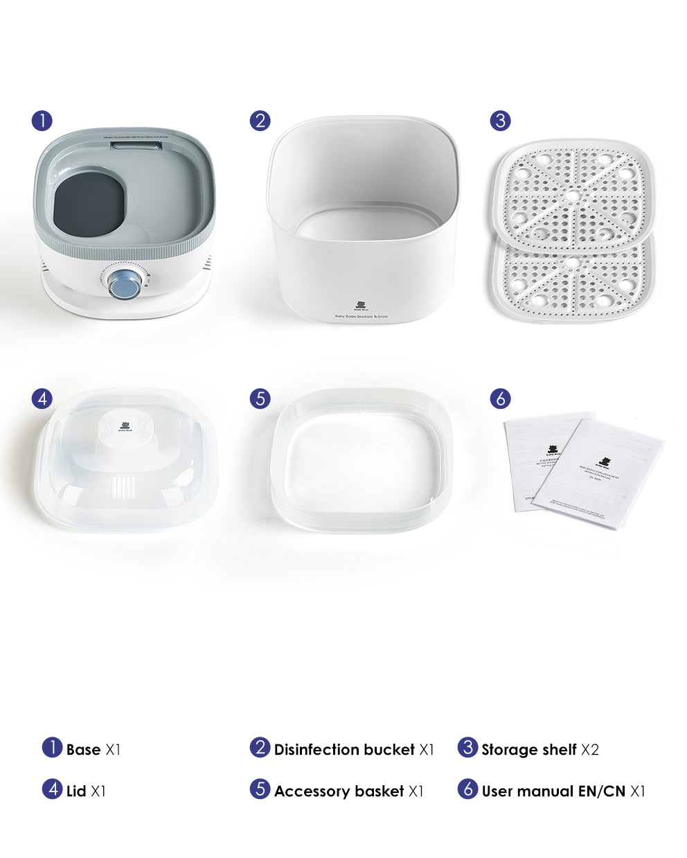 Baby Bottle Steriliser and Dryer