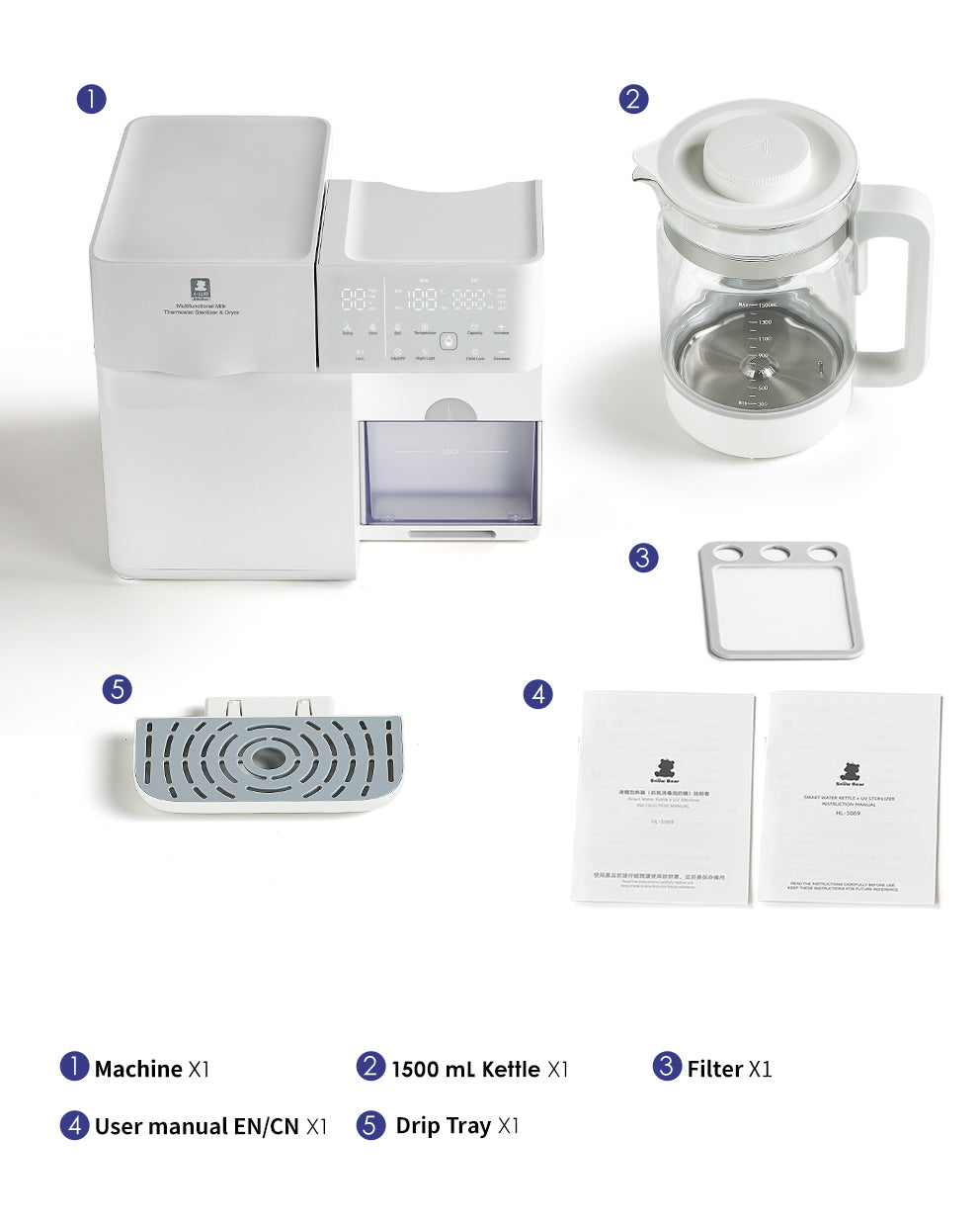 Smart Water Kettle x UV Steriliser Dryer