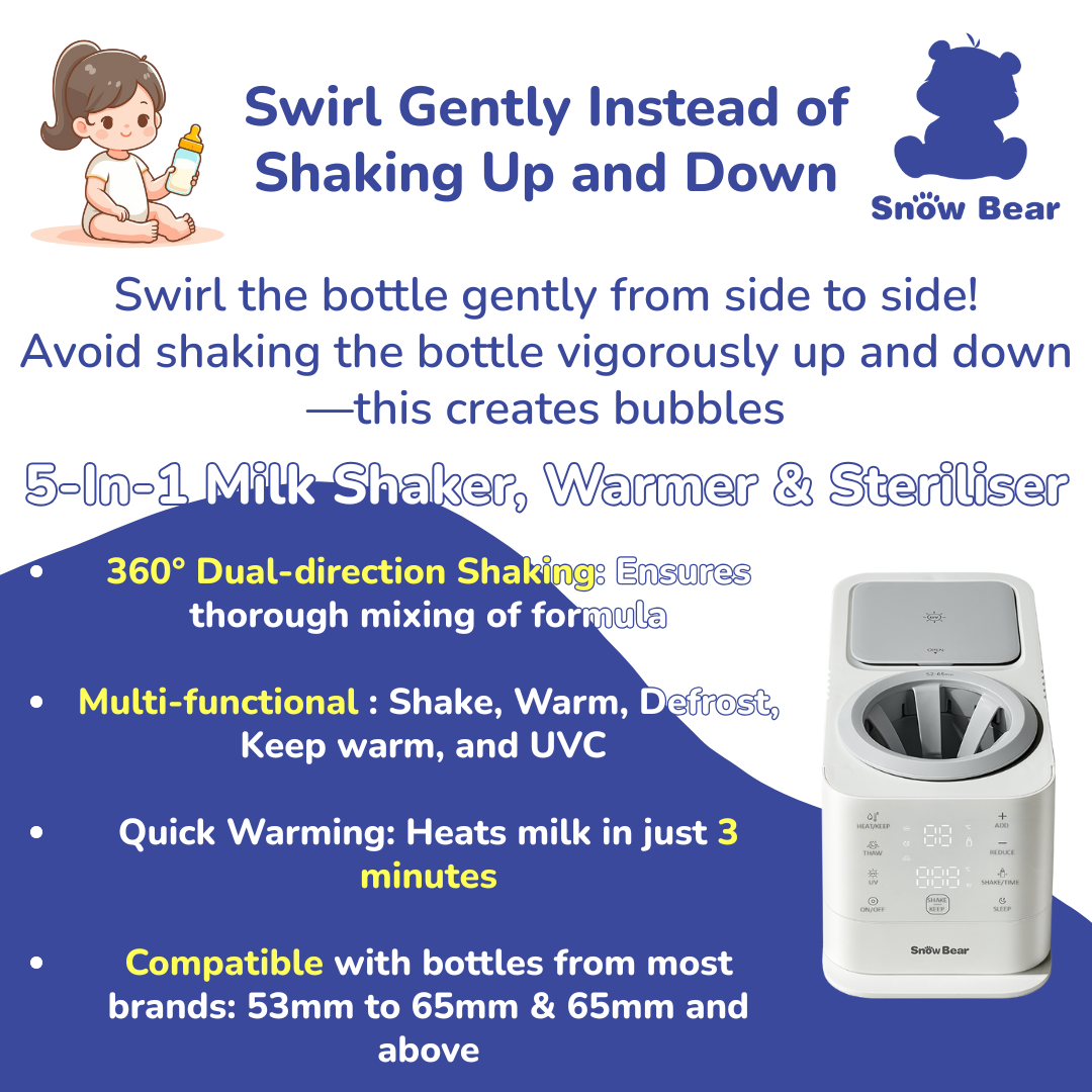 5-In-1 Milk Shaker, Warmer & Steriliser